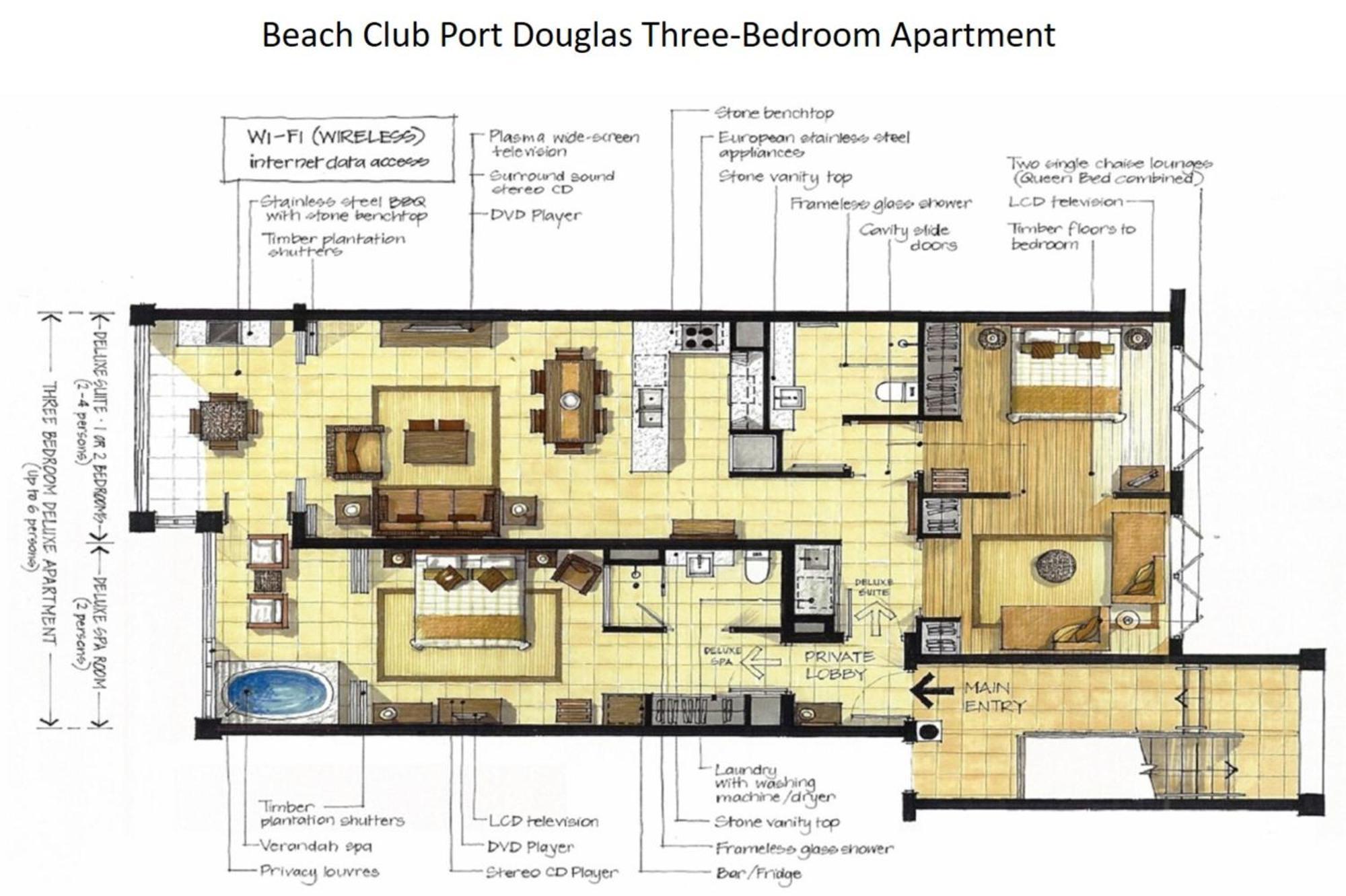 Beach Club Port Douglas Luxury Apartments Δωμάτιο φωτογραφία